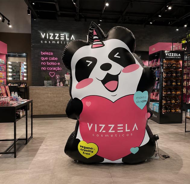 Mascote inflável personalizado FixSoluções