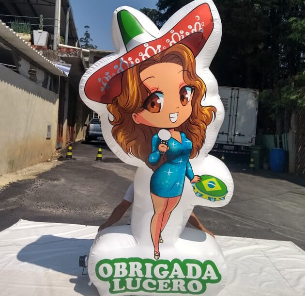 Inflável promocional sob medida