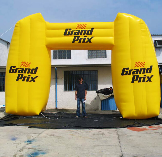 Portal inflável promocional
